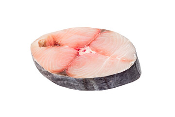 Raw King Mackerel Steak: Ready for Cooking