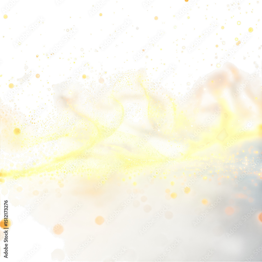 Aufkleber abstract gold and black background with bokeh lights for wallpaper and graphic design projects use c