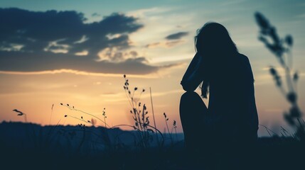 Fototapeta premium Coping Methods for Postpartum Depression: Holistic Support, Emotional Healing, and Building Resilience During Early Motherhood
