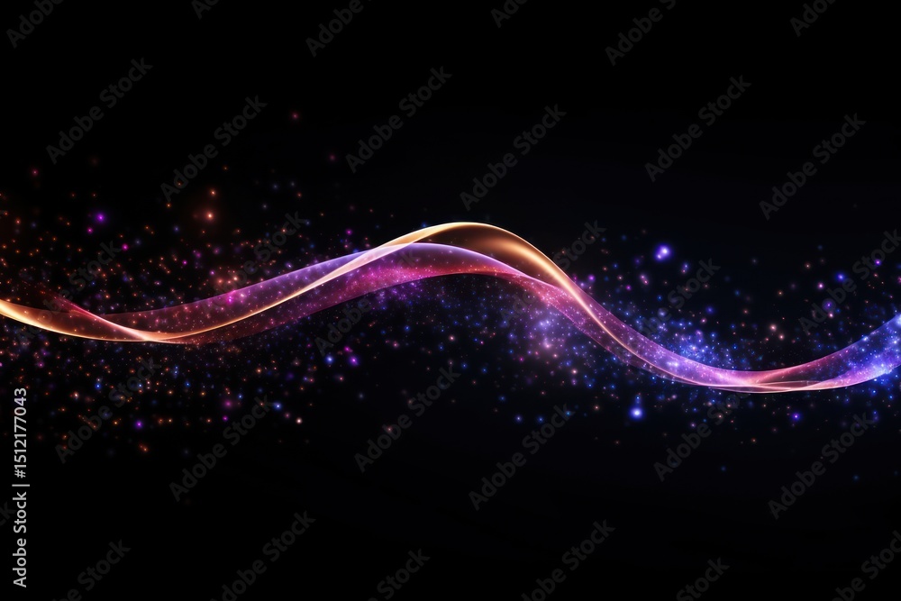 Canvas Prints wavecore borders light backgrounds universe.