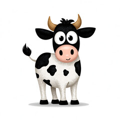 funny cow cartoon