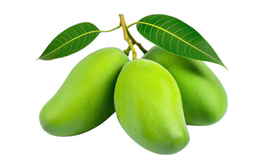 Raw Mango Bunch Green Free PNG and Clipart