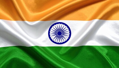 flag of india waving