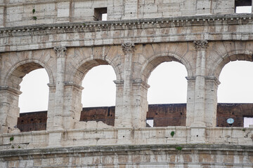 Colosseum. Ancient Rome, incredible. photo taken on April 18, 2024.