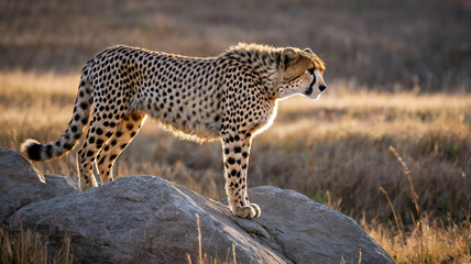 cheetah in the wild