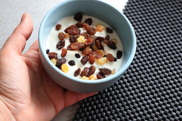 bowl of muesli