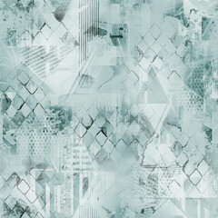 geometricle background design pattern for saree and garment 