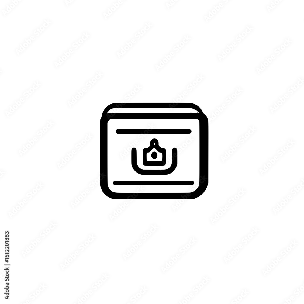 Poster markdown file icon vector