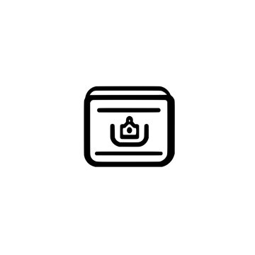 Markdown file icon vector