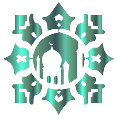 The poetic energy of geometric perfection infused with luxurious gold aesthetics