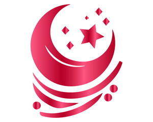 Obraz premium A visionary interplay of mandala and Islamic artistry in refined digital design