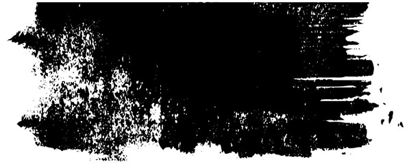 vector black line, grunge brush strokes ink paint isolated on white background
