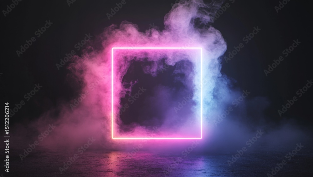 Poster the ultraviolet spectrum is the backdrop for a virtual reality abstract cosmic landscape that includ