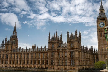 Big Ben and the House of Parliament, London, England, UK