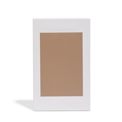 Modern and minimal affirmation card box design with no text or logo
