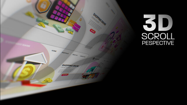 3D Scroll Camera Angle Animations (02) | Animated Scrolling Camera Close-Ups With Realistic Light and Depth (Drag & Drop)