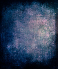 Blue grunge watercolor background, obsolete vintage texture perfect for your design