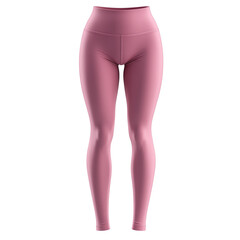 Stylish pink leggings for active women, perfect for gym workouts and yoga sessions