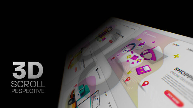 3D Scroll Camera Angle Animations (05) | Animated Scrolling Camera Close-Ups With Realistic Light and Depth (Drag & Drop)