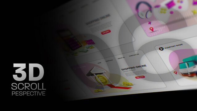 3D Scroll Camera Angle Animations (065) | Animated Scrolling Camera Close-Ups With Realistic Light and Depth (Drag & Drop)