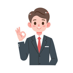 
illustration design of a manager