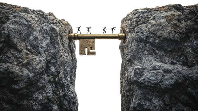 Bridging the gap: teamwork and solution to overcome the difficult challenge