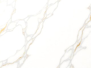 Elegant White Marble Background with Golden Veins &ndash; Luxury Stone Texture