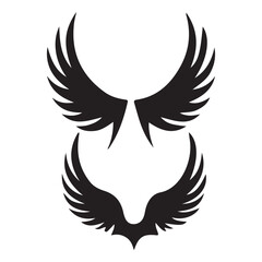 Laurel wreath, shield, wing, ribbon, and banners vector set. Laurel wreaths, shields, wings, ribbons illustration for awards, heraldry, logos, badges,