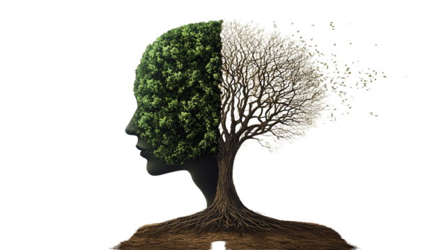 Conceptual Tree Woman: Exploring the Balance of Nature, Life, and Transformation