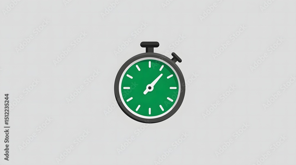 Poster elegant clock showcasing a timeless design for modern spaces emphasizing the art of timekeeping in s