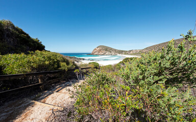 Fototapeta premium Quoin Head – Pristine Beach and Rugged Coastline in Fitzgerald River National Park, Western Australia