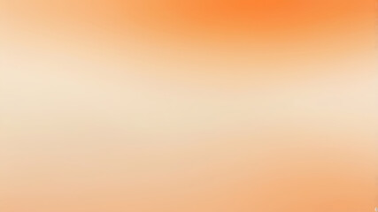 Orange White Smooth Gradient Background for Minimal Modern Digital Art and Design with ai