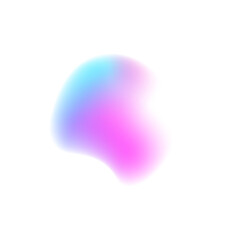 Blur Radial gradient background, swirling with rainbow color spectrum in a circle.