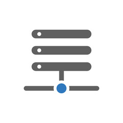 Data hosting icon