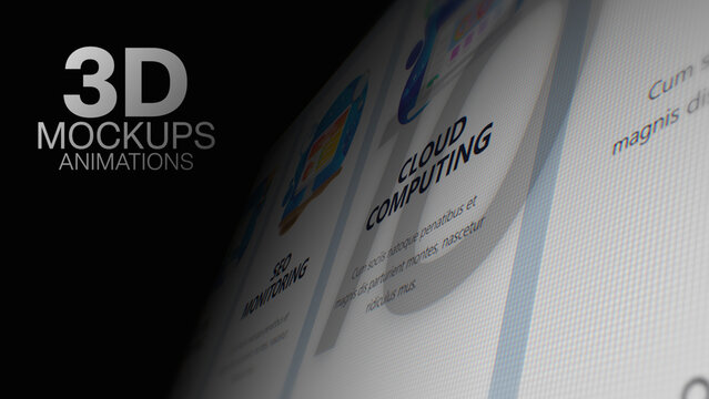 3D Mockup Camera Angle Animations (10) | Animated Screen Camera Close-Ups With Realistic Light and Depth (Drag & Drop)