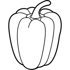 illustration of a bell pepper
