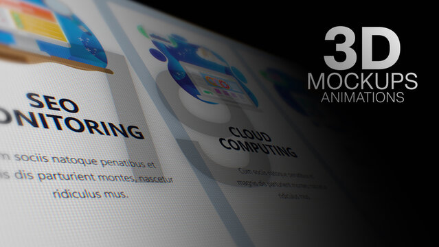 3D Mockup Camera Angle Animations (19) | Animated Screen Camera Close-Ups With Realistic Light and Depth (Drag & Drop)