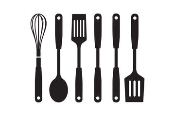 Artistic chef hat illustrations culinary design elements