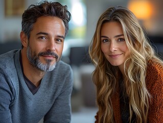 Fototapeta premium Therapist and patient engaged in a caring conversation