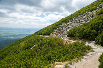 Wanderung bei Tatranská Lomnica in der Hohen Tatra