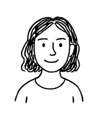 Chalk Doodle Art Profile Picture People