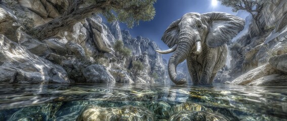 A wildlife sanctuary is home to protected animals and nature conservation initiatives