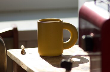 coffee machine in a cafe