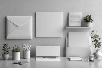 Templates being mocked in a creative session.