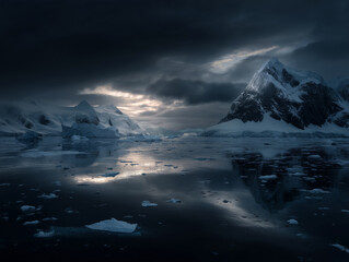 Glaciers pristine environment national park