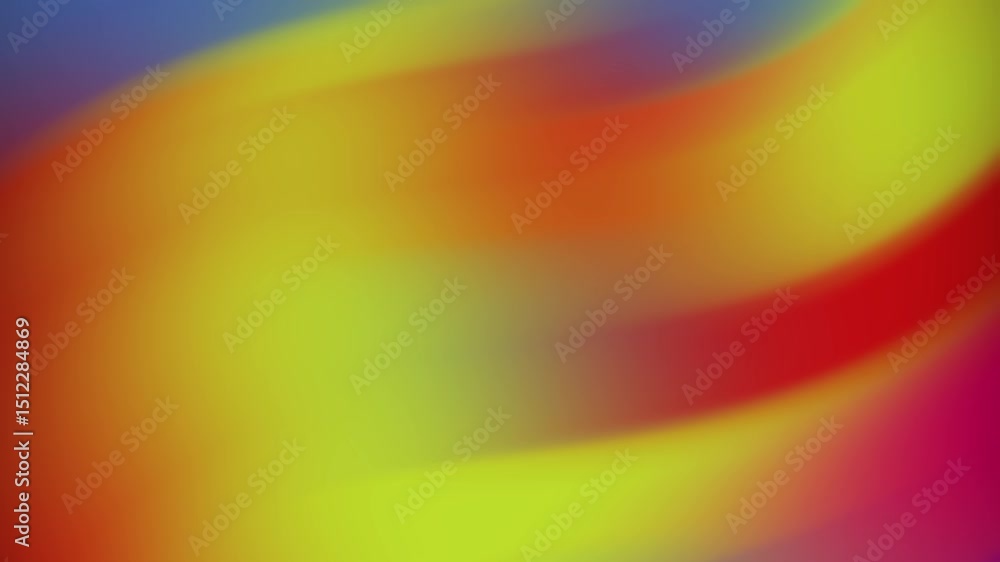 Poster vibrant color swirl abstract motion background video footage dynamic red yellow blue gradient textur