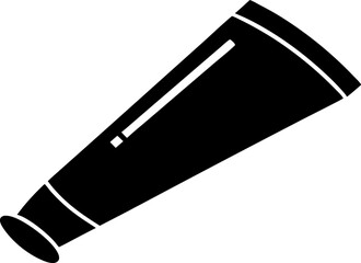 Blemish Spot Treatment Tube Silhouette Vector Illustration