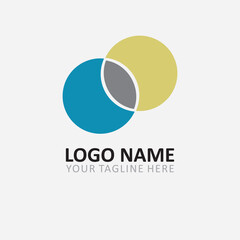example logo for business, company logo. Brand identity