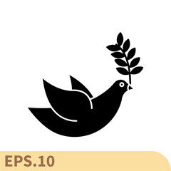 dove icons  symbol vector elements for infographic web