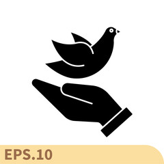 freedom icons  symbol vector elements for infographic web